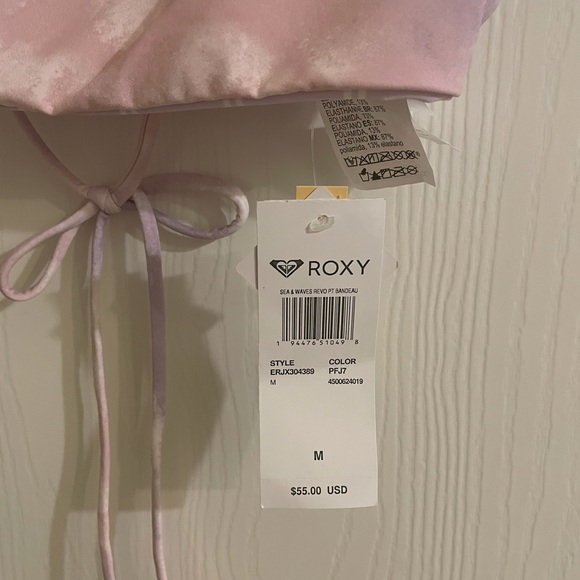 New Roxy Bikini Top REVERSIBLE - Picture 6 of 8